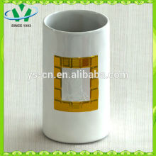 Mordern Home Decor Gild Zylinder Keramik Vase